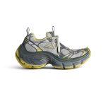 Men’s 10xl Sneaker in Grey/yellow